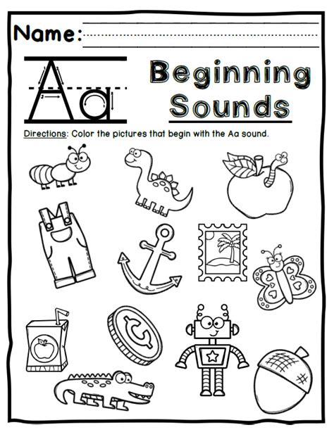 Letter Recognition Phonics Worksheet A Uppercase Super Simple Free