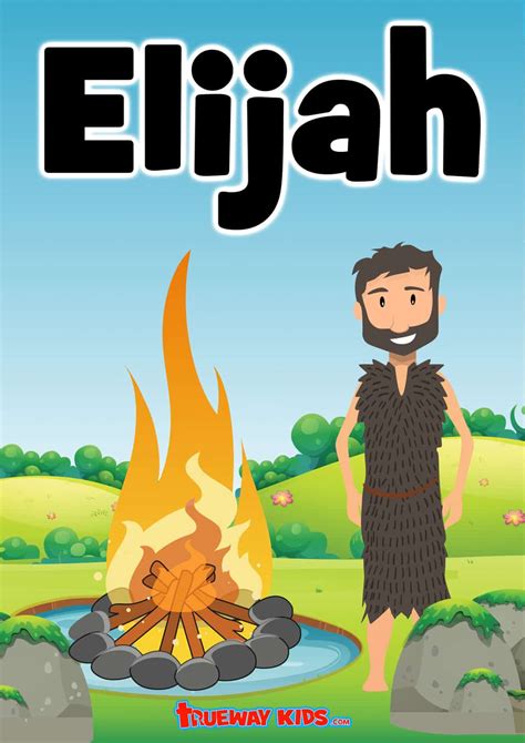 Elijah Preschool Bible Lesson Trueway Kids