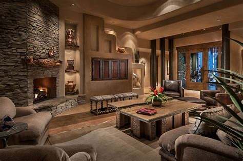 Beautiful traditional living room design ideas and decor. Southwestern Decor, Design & Decorating Ideas