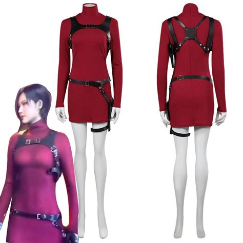 resident evil 4 re ada wong cosplay costume halloween carnival party disguise suit in 2023