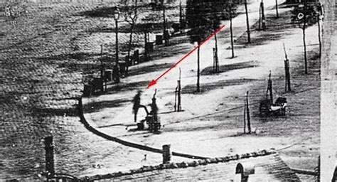 the first ever photograph of human captured on a camera