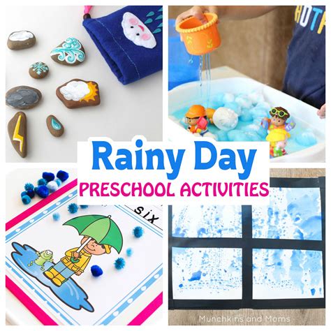 Rainy Day Activities For Preschoolers Teaching Treasure