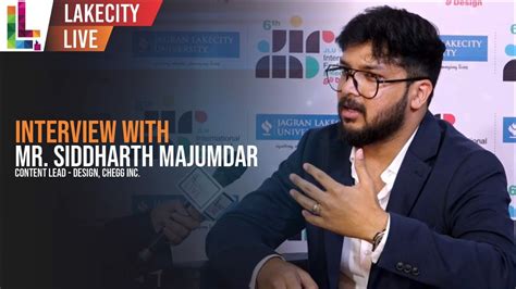 Interview With Mr Siddharth Majumdar Youtube