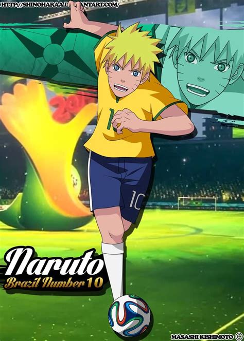 Naruto Uzumaki Brazil World Cup 2014 By Shinoharaa On Deviantart