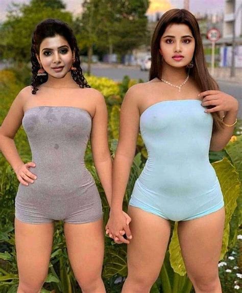 Anupama Parameswaran Sexy Bikini Photos Hot And Fake Lingerie Images