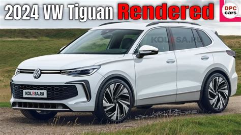 Vw Tiguan Rendered As A New Hybrid Volkswagen Suv Youtube