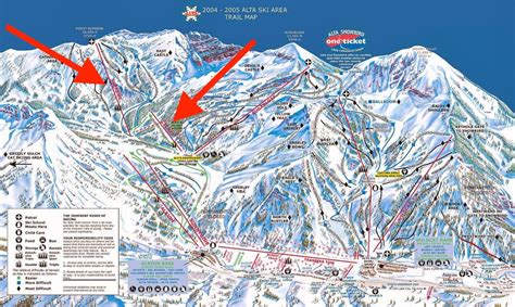 New Trail Map for Alta, UT After New Chairlift Installed & 2 Chairs ...