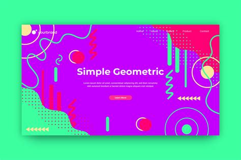 abstract background simple geometric ui creative