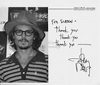 Джонни Депп, Johnny Depp, #handwriting, #autograph Johnny Depp Tattoos ...