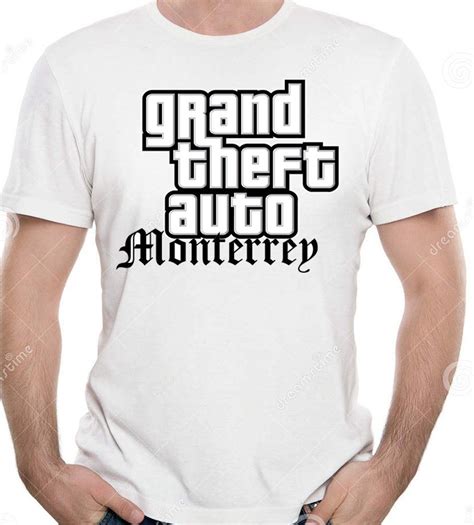 Playera Grand Theft Auto Mty Camisetas Grand Theft Auto Marca De Ropa