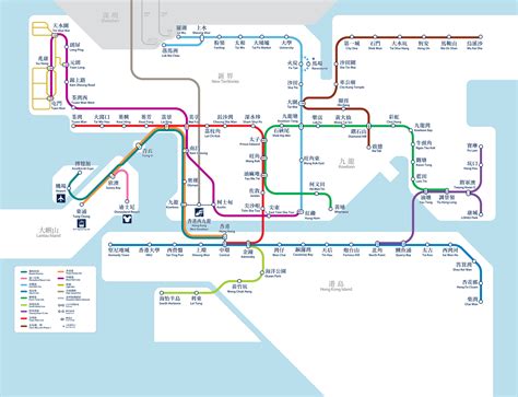 Mtr Hong Kong Map Gamintraveler