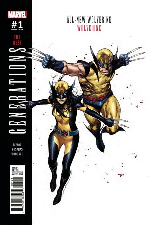 Generations Wolverine And All New Wolverine 1 Coipel Cover Fresh Comics