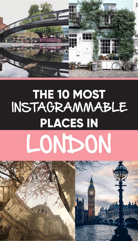 The 10 Most Instagrammable Places In London Society19 Uk