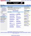 Yahoo Groups in 2001 - Web Design Museum