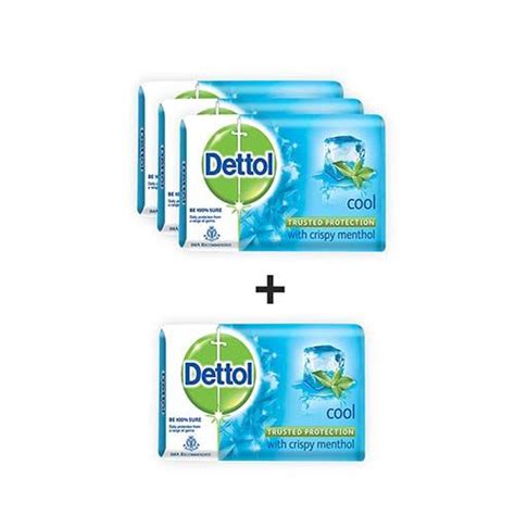 Dettol's skincare soap enriched with added moisturising provides trusted dettol protection. Buy Dettol Bathing Bar Soap Germ Protection Cool 75 Gm ...