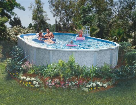 Gsm 12 X 20 Oval Monterrey Above Ground Swimming Pool Package