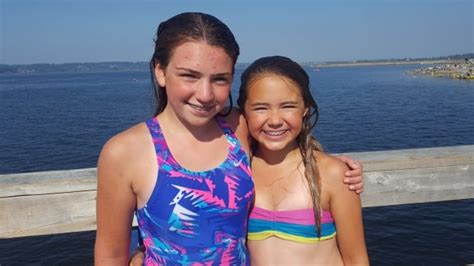 Year Old Friends Rescue Swimmers At Beach In Surrey Cbc News