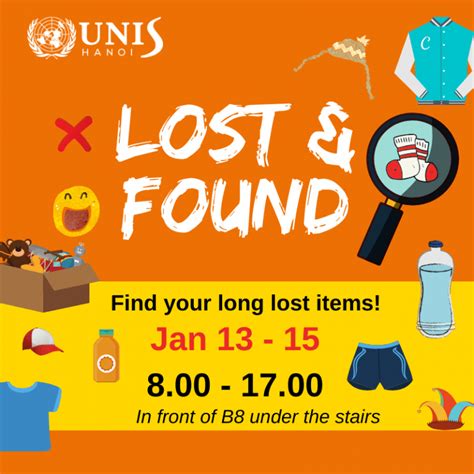 Lost And Found Display Day All School News