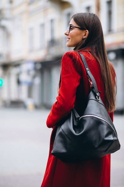 Free Photo Woman With Bag