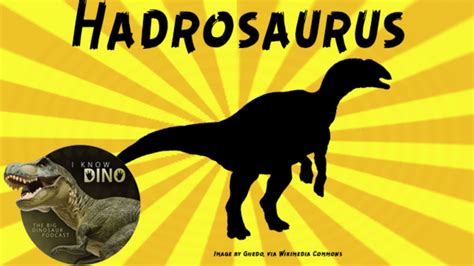 Hadrosaurus Dinosaur Of The Day Youtube