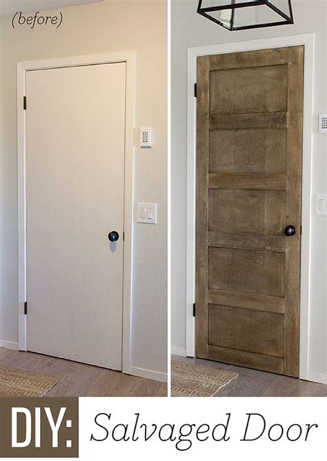 Check out this hugh door transformation and learn how to update your flat panel doors with simple diy door moulding! 10 Inexpensive Updates For a Builder Grade Home | Little ...