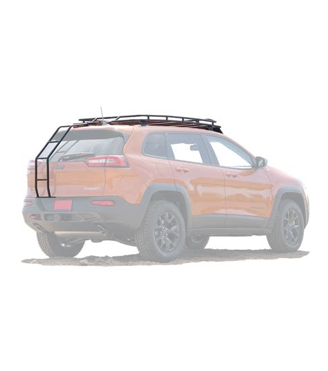 Gobi Stealth Rack For Jeep Cherokee Kl W Multi Light Setup And Sunroof