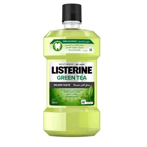 Listerine is an american brand of antiseptic mouthwash that is promoted with the slogan kills germs that cause bad breath, named after joseph lister. Listerine Green Tea Mouthwash | Alcohol Free Mouthwash ...