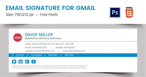 96 Responsive Email Signatures Free And Premium Templates