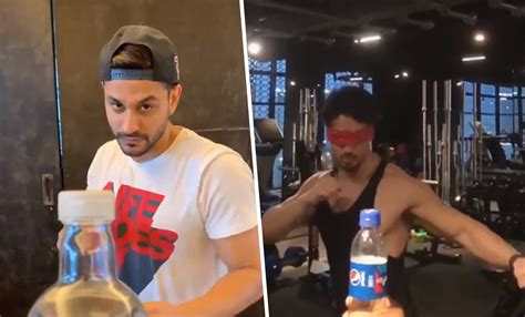 Tiger Shroff Kunal Kemmu And Others Accept The Bottle Cap Challenge