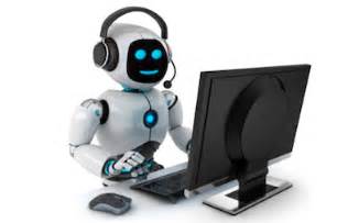 Image result for images of robot on phone