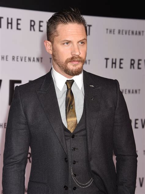 Tom Hardy Looked Like A Fancy 19th Century Oil Baron At ‘the Revenant