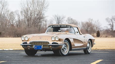 1962 Chevrolet Corvette Styling Car Firemist Gold