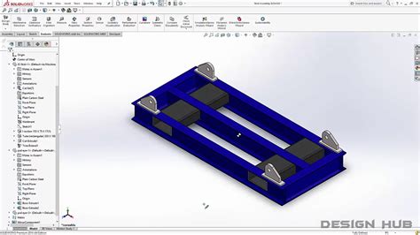 Structural Skid Design Using Solidwork Weldment And Drafting Part 1