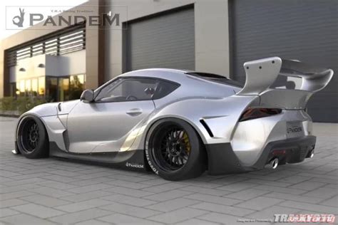 Pandem Rocket Bunny Full Wide Body Aero Kit V15 With Gt Wing Toyota