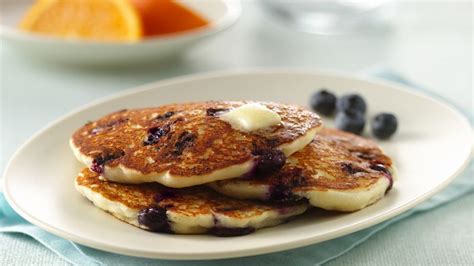 Gluten Free Blueberry Sour Cream Pancakes Recipe