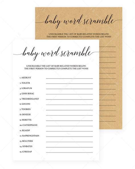 Printable baby shower cards by canva. Gender Neutral Twin Baby Shower Wish Cards Dear Babies ...