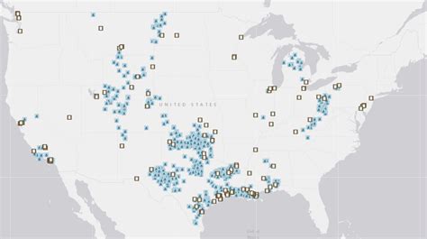 Us Oil Refineries Map World Map