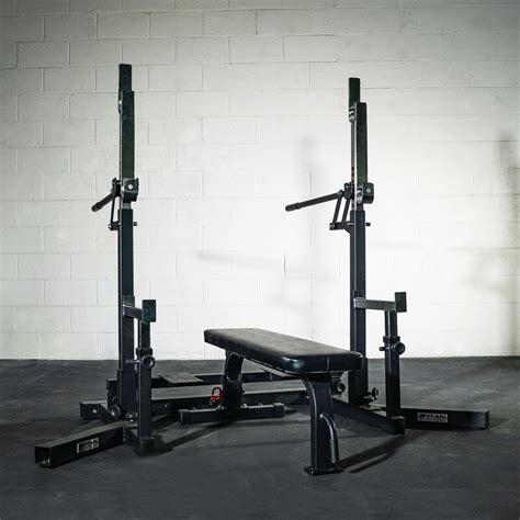 Titan Fitness Competition Bench And Squat Rack Combo