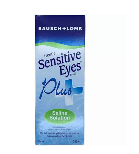 Sensitive Eyes Plus Saline Solution 355ml Lazada