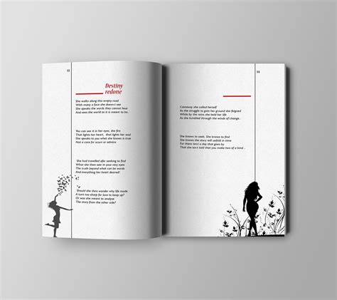 Poetry Book Layout Templates