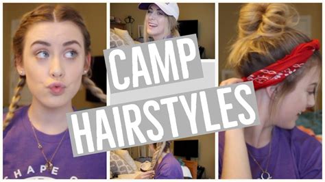 6 Heatless Hairstyles For Summer Camp Stephanie Graden Youtube