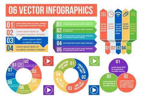 Free Vector Infographics Illustration Vector Free Infographic Vector