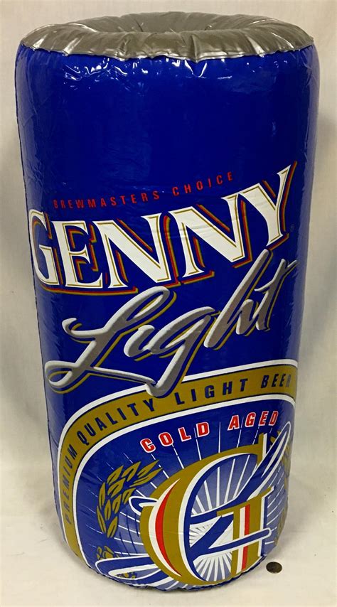 Lot Genny Light Cold Aged Brewmasters Choice Inflatable Beer Can