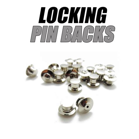 Locking Pin Backs Pin Backs Pin Lapel Pins