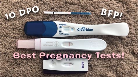 The best pregnancy test is accurate, affordable, and easy to use. PREGNANCY TEST COMPARISON AT 10 DPO | 4 BRANDS - YouTube