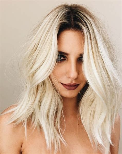 Blonde Hair Inspo Short And Edgy Neutral Blonde White Blonde Hair
