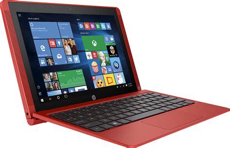 Best Buy Hp Pavilion X2 101 Tablet 64gb With Keyboard Sunset Red 10