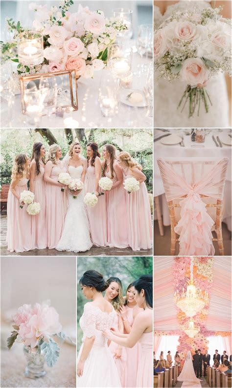 Wedding Trends Romantic Blush Wedding Color Ideas Wednova Blog
