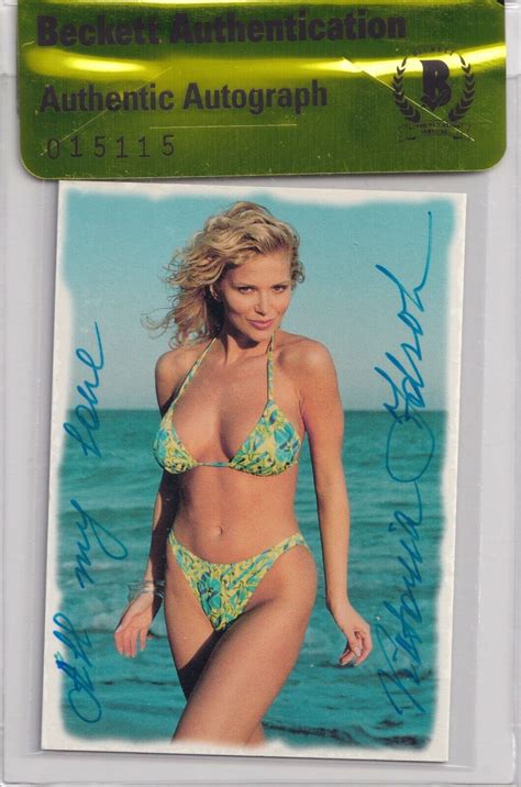 Victoria Zdrok Signed Lasting Images Centerfolds In Action Card Bas Coa Ebay