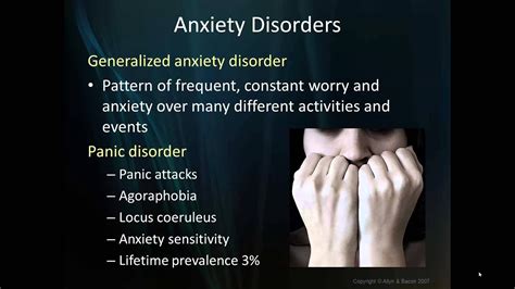 For example, a person might have social phobia and also suffer from depression. Psychological Disorders - YouTube